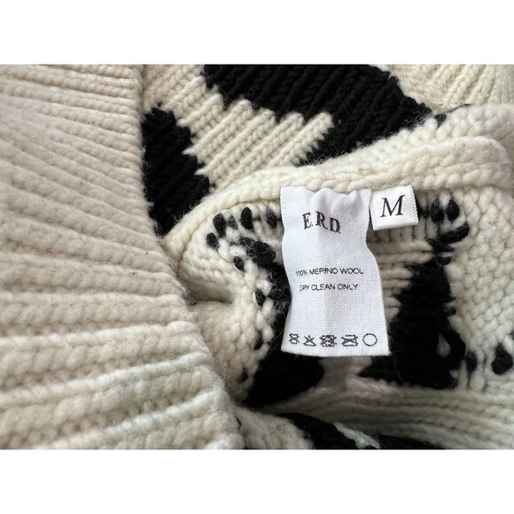 Enfants Riches Deprimes ERD “Apres Defile” Iron Cross Sweater in Cream - Picture 7 of 8